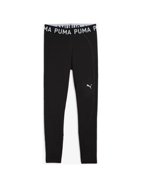 Legginsy długie Puma Strong czarne ciemne XS białe