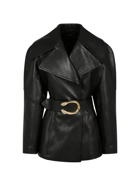 Trenci Gucci din piele negru
