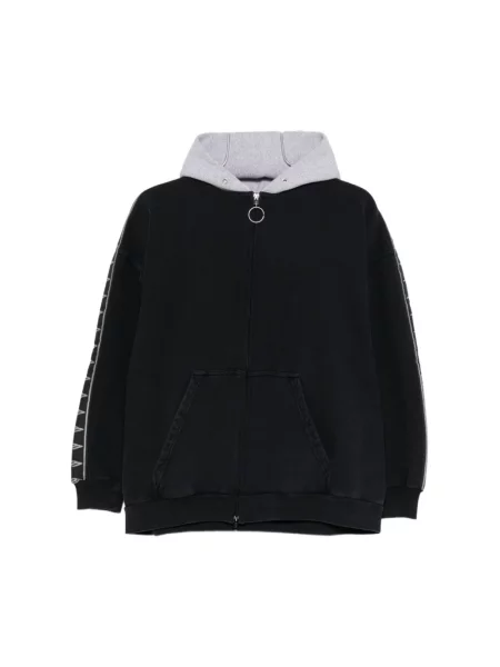 Bluza z kapturem Balenciaga z kapturem czarna