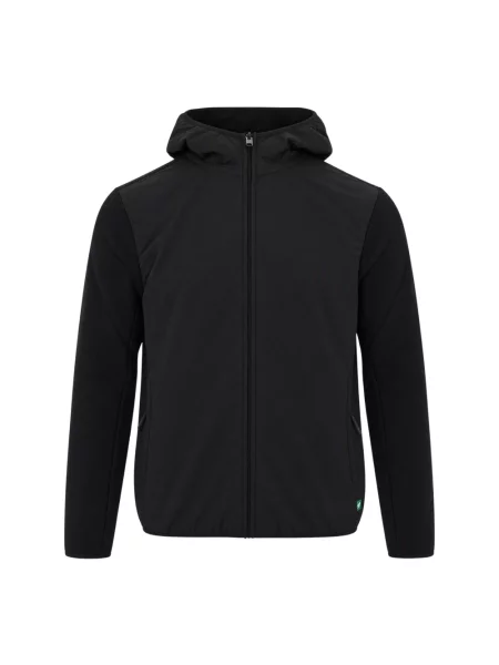 Bluza z kapturem Flâneur z kapturem czarna