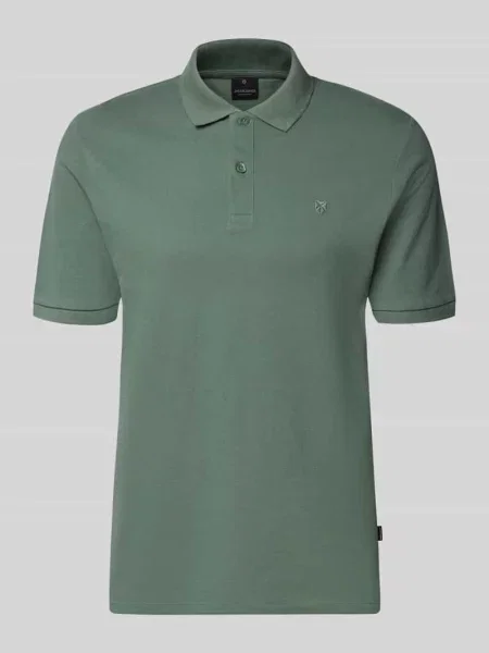 Koszulka polo o kroju slim fit z haftem Jack & Jones Premium