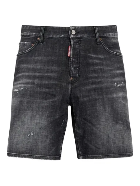 Džínové šortky Dsquared2 šedé