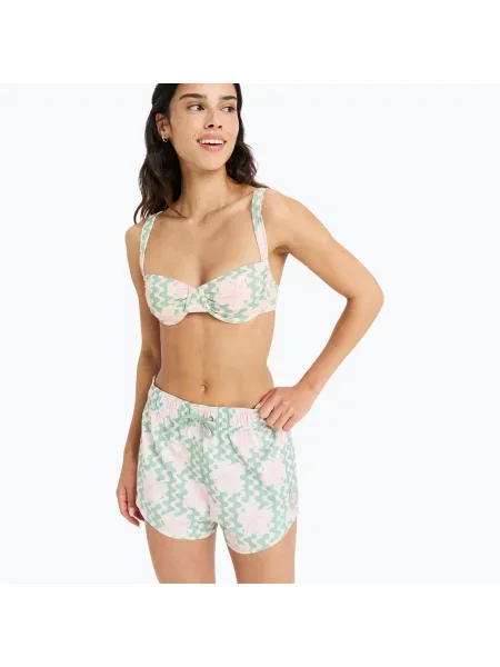 Pantaloni scurți de înot pentru femei ROXY No Bad Waves basilic party waves yw