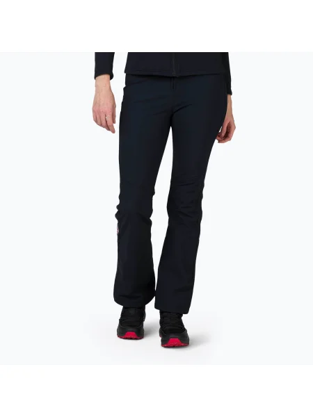 Pantaloni de schi pentru femei Rossignol Resort Softshell black negru
