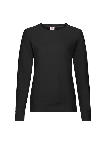 Lekki Sweter Raglanowy Dla Kobiet czarny