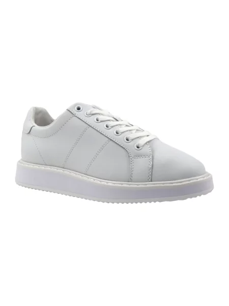 Sneakersy Lauren Ralph Lauren skórzane białe