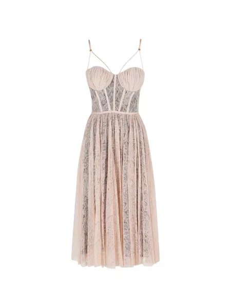 Rochie midi Elisabetta Franchi din dantelă