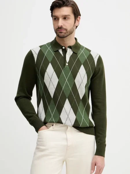 Tommy Hilfiger pulover de verde