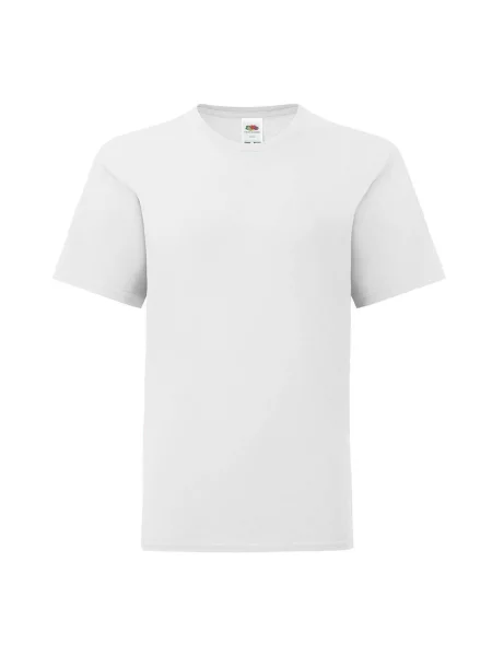 Tricou copii Fruit Of The Loom alb