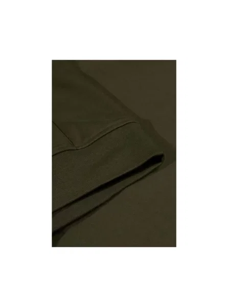 Bluza z kapturem Karl Lagerfeld z logo zielona