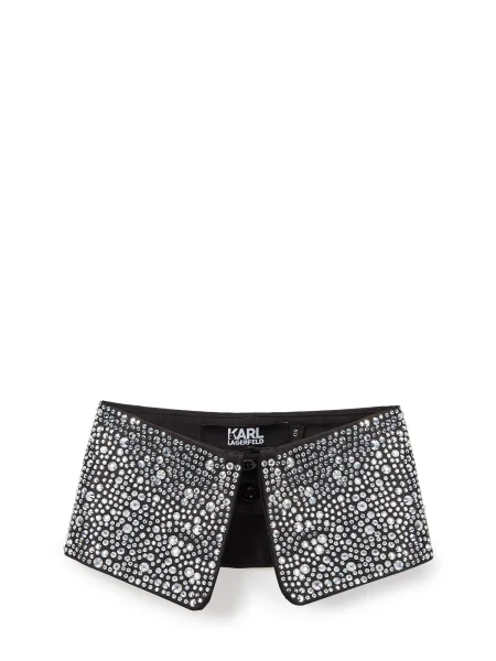 Šal Karl Lagerfeld crna