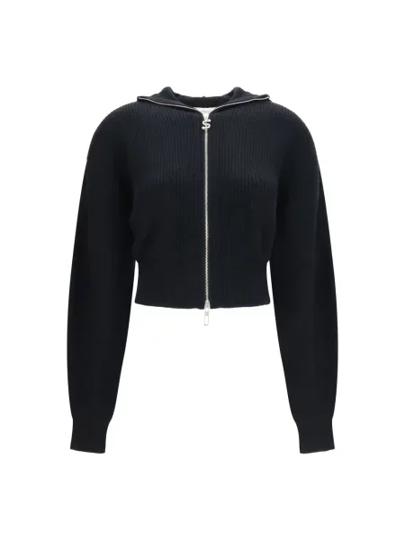 Kardigan Sportmax wełniany czarny