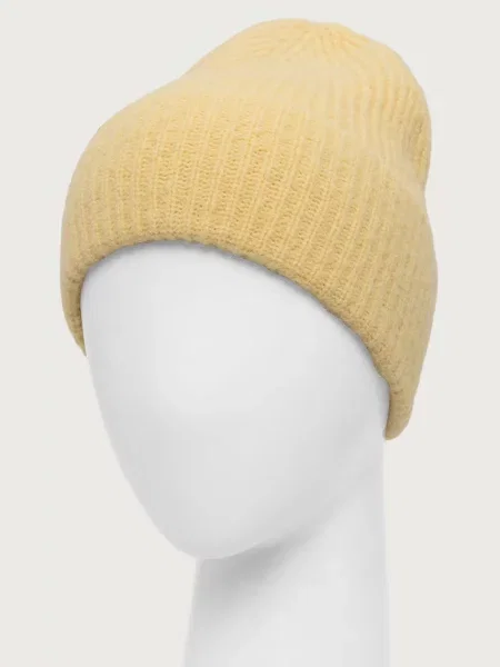 Peak Performance beanie cu lână Woolblend Hat galben