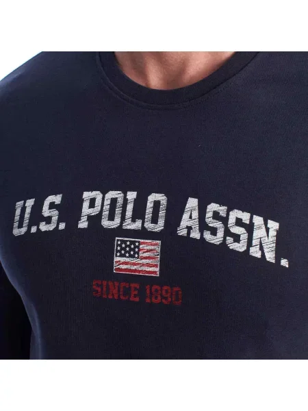 Polo majica Us Polo Assn plava