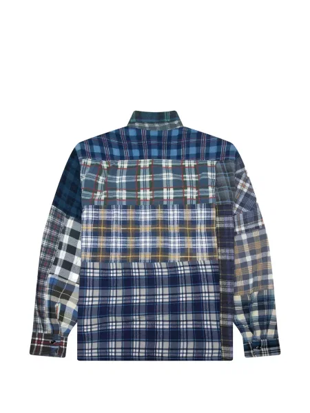 Cămașă Needles de flanelă albastru