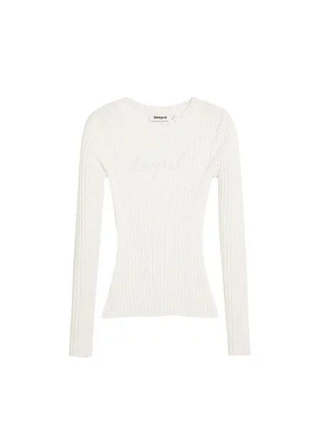 Desigual Tricou mauve alb