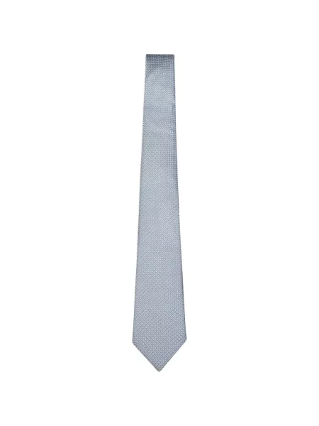 Cravată Giorgio Armani din jacard albastru