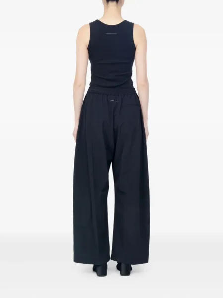 Pantaloni Mm6 Maison Margiela negru