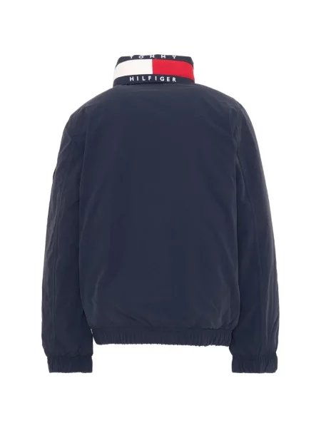 Kurtka bomber dziecięcy Tommy Hilfiger niebieski