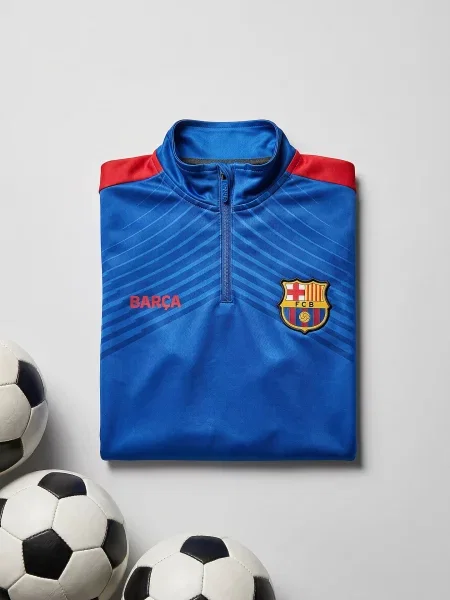 Reserved Longsleeve FC Barcelona granatowy