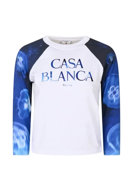 Tricou Casablanca cu imagine alb