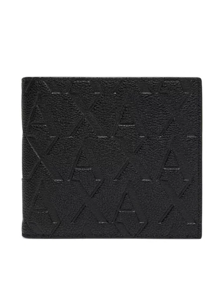 Portfel Armani Exchange czarny