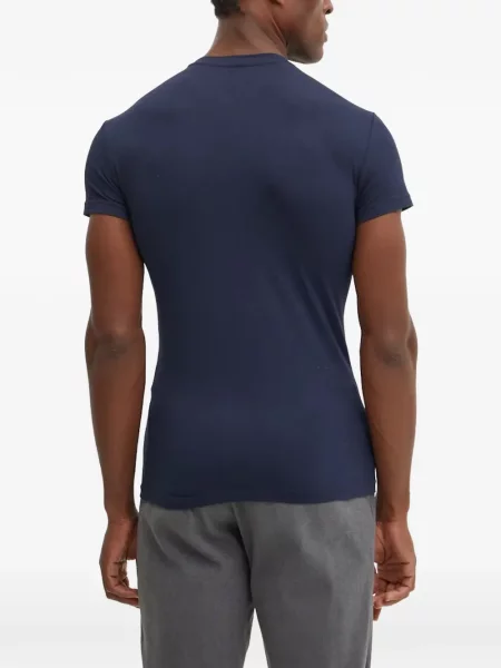 Μπλούζα Emporio Armani με σχέδιο μπλε