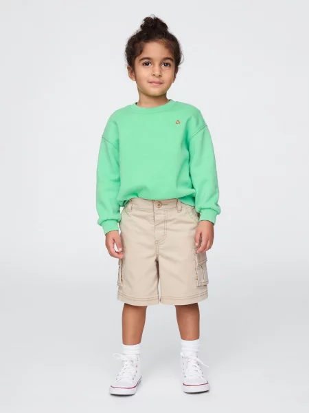 Pantaloni scurți cargo copii Gap verde
