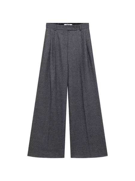 Pantaloni Msgm în carouri gri