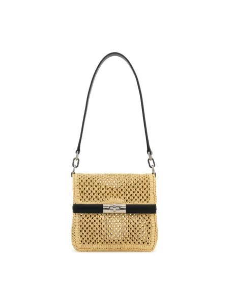 Torebka Dolce And Gabbana skórzana beżowa