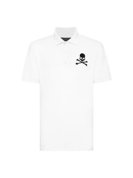 Koszulka polo Philipp Plein biała