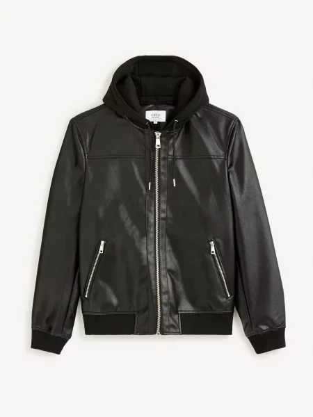 Geanta de piele Celio negru