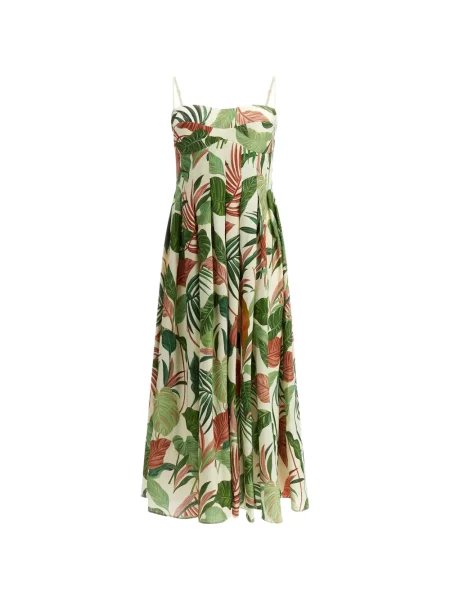 Rochie maxi Guess cu model floral cu imagine
