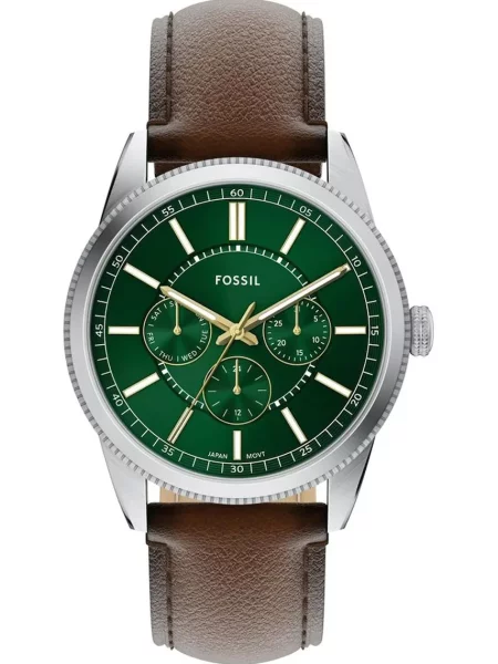 FOSSIL Analóg órák PEARSON barna / fenyő / ezüst