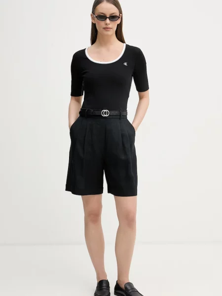 Calvin Klein Jeans Tričko čierna