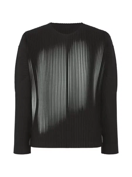 Tricou Homme Plisse Issey Miyake negru