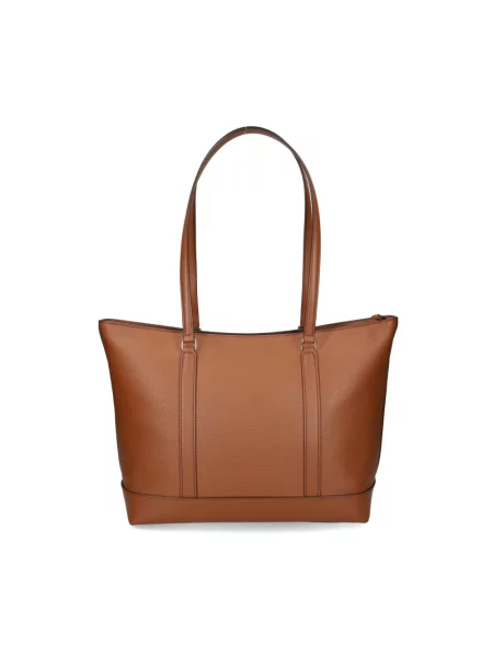 MICHAEL Michael Kors torebka shopper z imitacji skóry brązowa