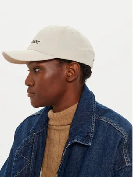 Kšiltovka Guess Jeans Krémová