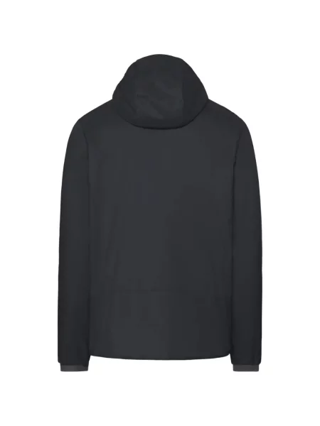 Яке Jack Wolfskin с принт черно