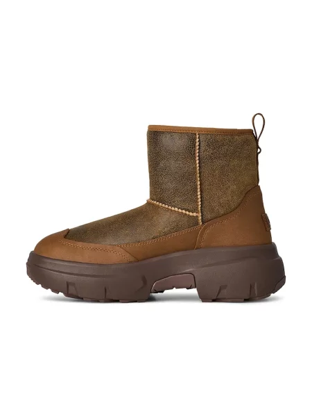 Шкіряні черевики UGG Jld Boot коричневий
