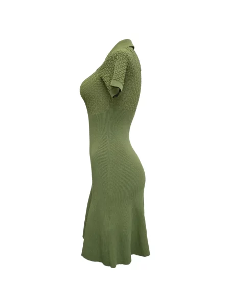 Rochie Sandro tricotate verde