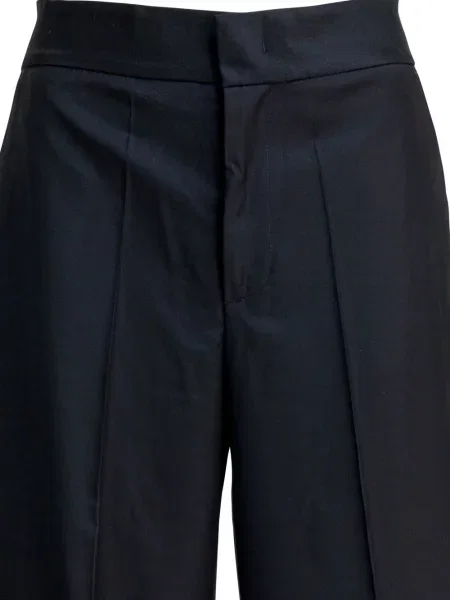 Pantaloni Sa Su Phi plisate albastru