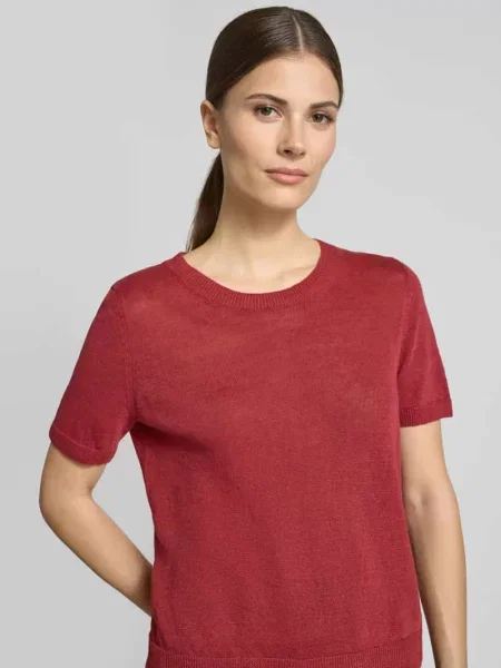 Sweter dzianinowy z czystego lnu krój regular fit model PANCONE' Weekend Max Mara