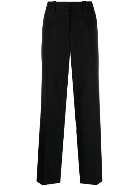 Pantaloni Rabanne de lână negru