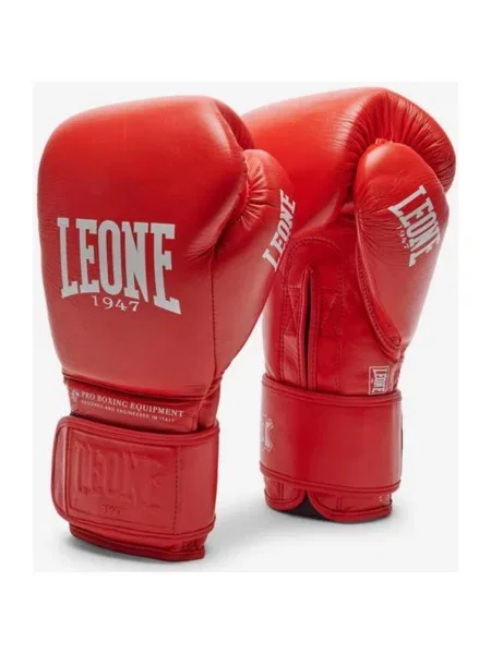Rękawice Leone The Greatest czerwony biały