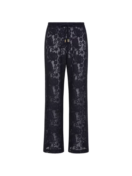 Șnur de strângere pantaloni The Upside din dantelă albastru