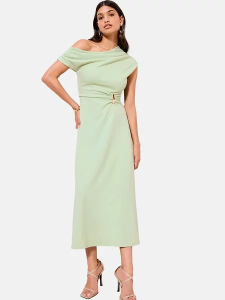 Friends Like These Rochie pastel verde