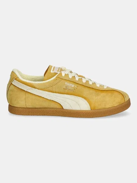 Замшеві кросівки Puma Brasil The NeverWorn V жовтий
