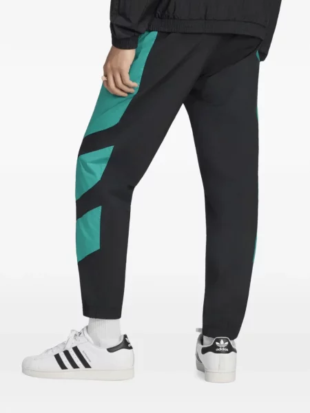 Tricou Adidas cu dungi alergare negru