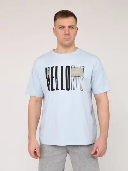 Футболка YUKI блакитний